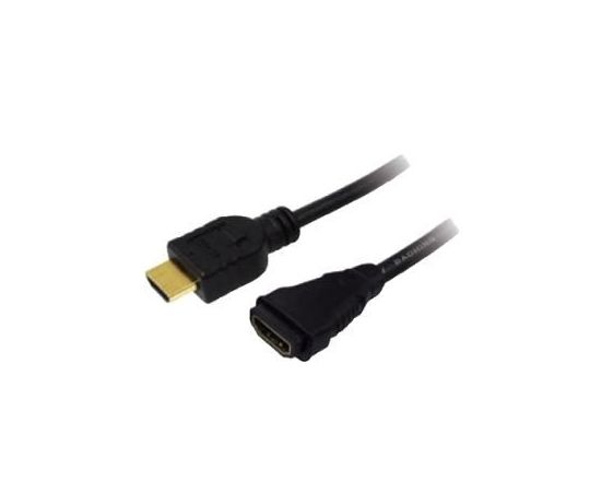 LOGILINK - Cable HDMI - HDMI 1.4 male / female, version Gold, lenght 5m