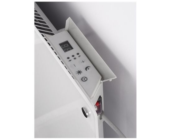 Mill MB900DN Panel, 900 W, Suitable for rooms up to 11 - 15 m², White glass