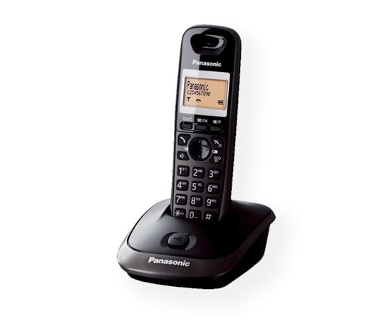 Panasonic KX-TG2511FX 240 g, Black, Caller ID, Wireless connection, Phonebook capacity 50 entries, Conference call, Built-in display, Speakerphone