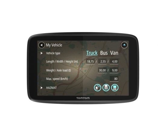 CAR GPS NAVIGATION SYS 6"/GO PR. 6250 1PL6.002.12 TOMTOM