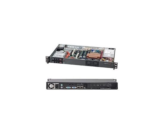 1HE Supermicro SuperChassis 510T-203B