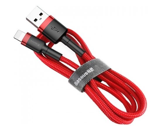 Cable Baseus USB2.0 A plug - IP Lightning plug 2.0m Cafule red+red