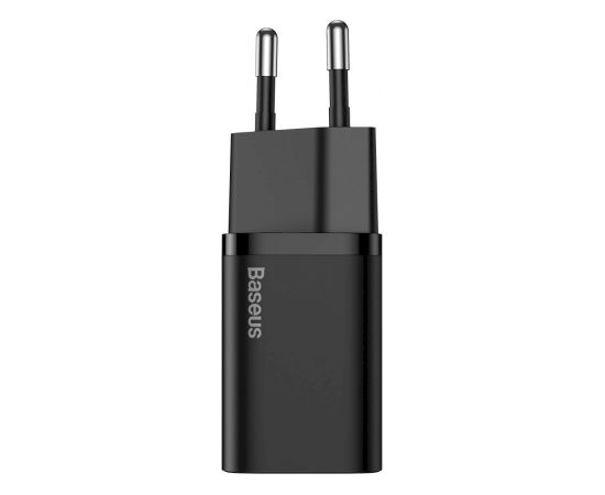 Baseus Super Si ātrais lādētājs USB-C / 30W melns