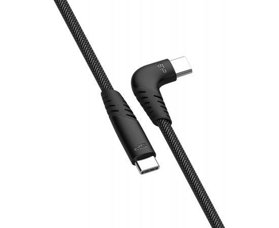 Silicon Power cable USB-C - USB-C Boost Link 1m, grey