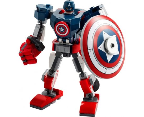 LEGO Super Heroes Avengers Captain America robotbruņas, no 7+ gadiem 76168