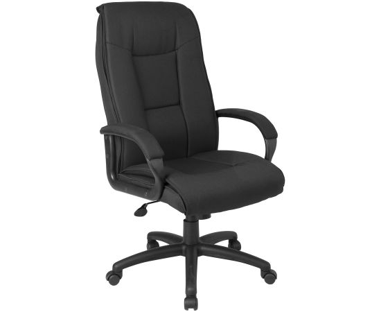 Biroja krēsls MASON 68,5x76,5xH115,5-124,5cm, materiāls: audums, krāsa: melns