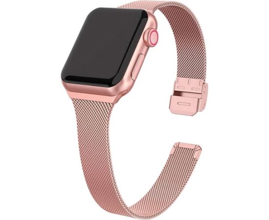 Tech-Protect ремешок для часов MilaneseBand Apple Watch 4/5/6/7/SE 38/40/41mm, rose gold