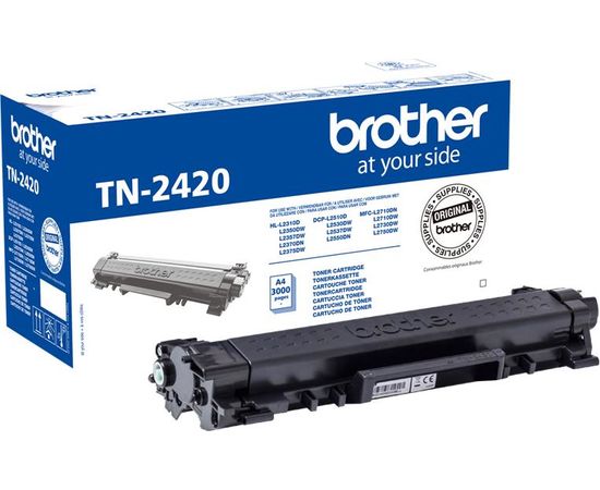 BROTHER TN-2420 Toner black 3K pages