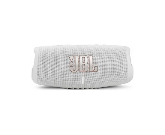 JBL Charge 5 White Bezvadu saļrunis Balts