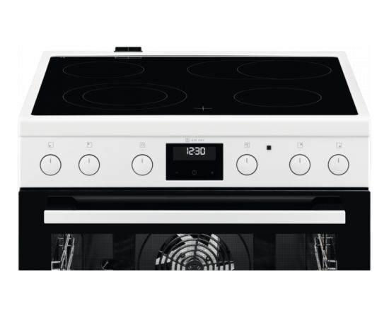 AEG CCB6440ABW SurroundCook stikla keramikas plīts Balta 60cm Elektriskās plītis