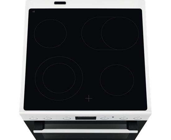 AEG CCB6440ABW SurroundCook stikla keramikas plīts Balta 60cm Elektriskās plītis