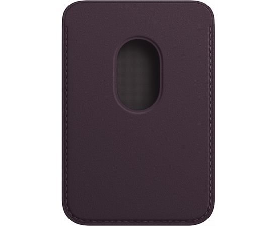 Apple iPhone Leather Wallet with MagSafe - Dark Cherry, Model A2688