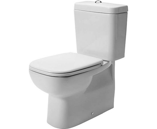 Duravit poda apakša D-Code 355x650mm universālais izvads, balts slēpti pievadi