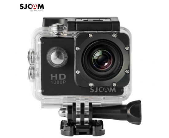 SJCam SJ4000 Ūdendroša 30m Sporta Kamera 12MP 170 grādi 1080p HD 30fps 2.0" LCD Ekrāns Melna