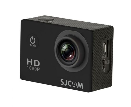 SJCam SJ4000 Ūdendroša 30m Sporta Kamera 12MP 170 grādi 1080p HD 30fps 2.0" LCD Ekrāns Melna