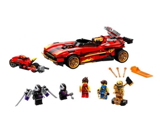 LEGO Ninjago X-1 Ninja Supercar nindzjas lādētājs