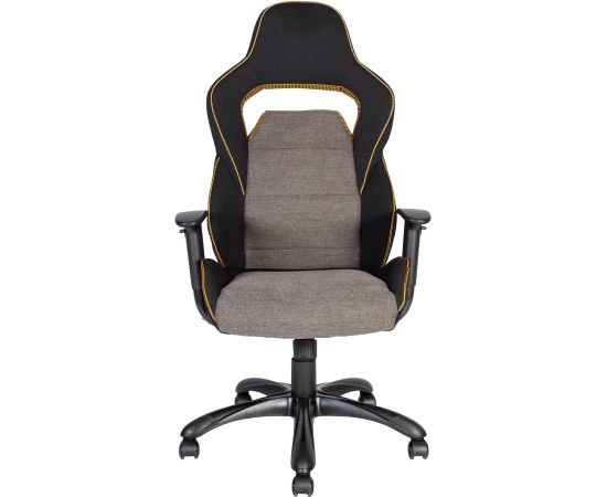 Darba krēsls COMFORT melns/pelēks/oranžs