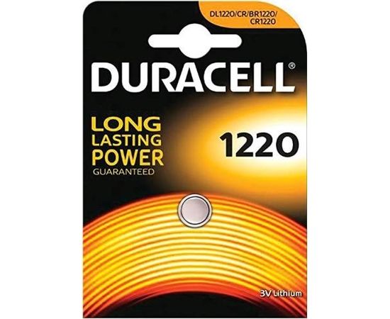 Duracell DL1220 Блистерная упаковка 1шт.