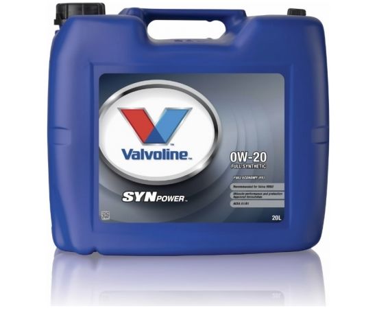 Motoreļļa SYNPOWER FE 0W20 20L, Valvoline