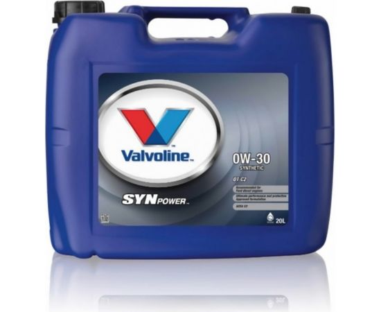 Motoreļļa SYNPOWER DT C2 0W30 20L, Valvoline