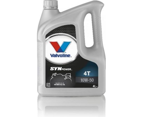 Motoreļļa 4T SYNPOWER 10W50 4L, Valvoline