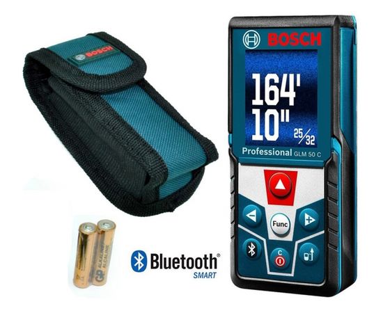 BOSCH GLM 50 C Bluetooth Lāzera tālmērs  0601072C00