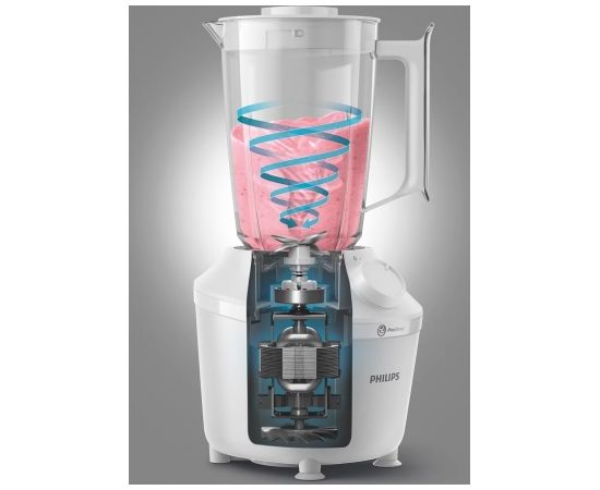 PHILIPS HR2041/00 Daily Collection blenderis 1.9L balts