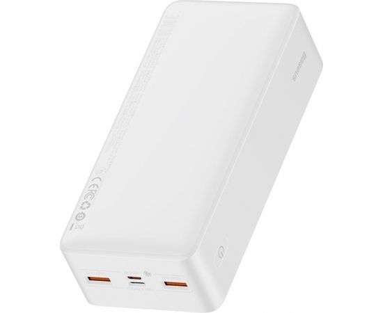 Baseus Bipow PPDML-N02 portatīvā baterija 30000 mAh / 15W / 12V / 3A balta