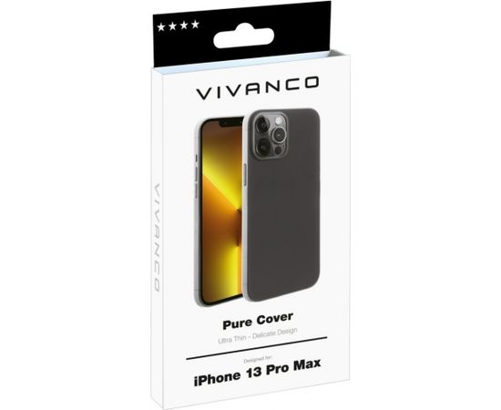 Vivanco защитный чехол Pure Apple iPhone 13 Pro Max (62895)