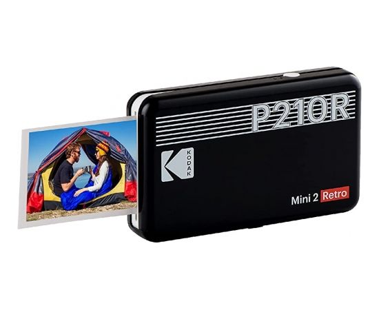 Kodak Mini 2 Retro Instant Photo Printer black Foto printeri