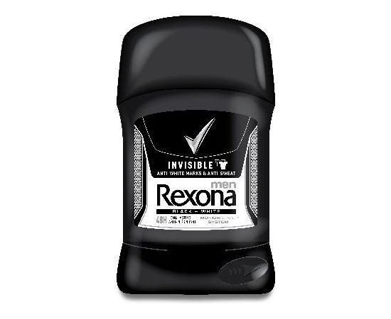 Rexona  Men Invisible Black + White Dezodorant sztyft 50ml