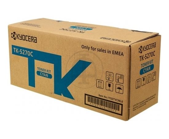 Kyocera Toner TK-5270C Toner-Kit Cyan (1T02TVCNL0)