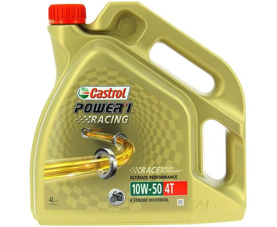 Castrol Motora eļļa 10W50 POWER 1 RACING 4T 4L