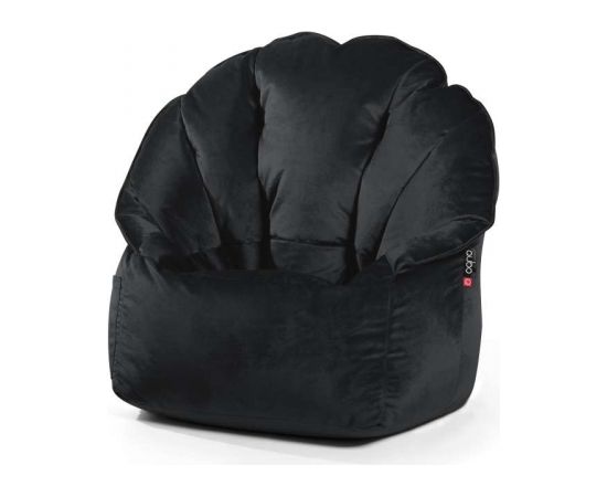 Qubo Shell Fresh Onyx Paaugstināta komforta krēsls