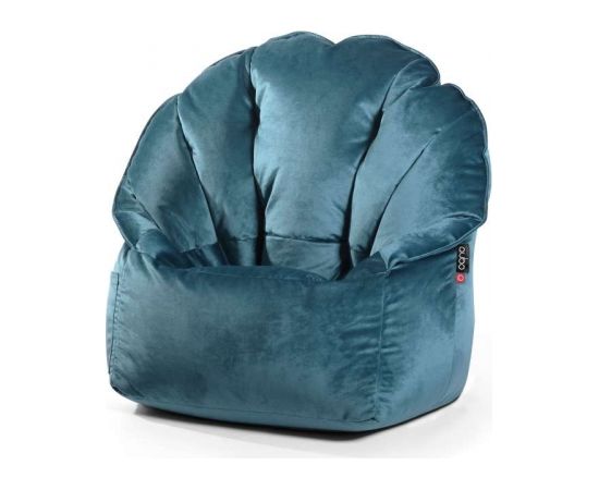 Qubo Shell Fresh Indigo Paaugstināta komforta krēsls