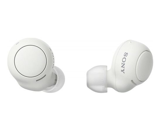 Bezvadu austiņas Sony wireless earbuds WF-C500W, baltas