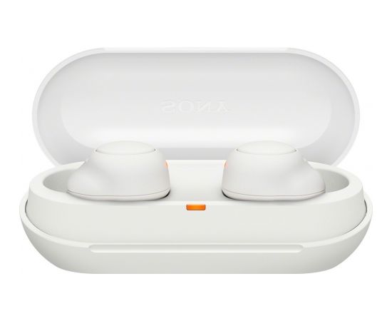 Bezvadu austiņas Sony wireless earbuds WF-C500W, baltas