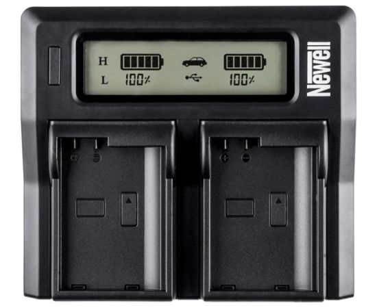 Newell battery charger DC-LCD Two-channel NP-F/NP-FM