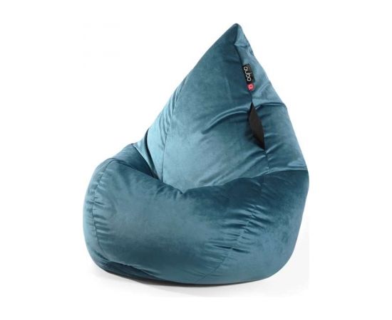 Qubo Splash Drop Fresh Indigo Augstas kvalitātes krēsls Bean Bag
