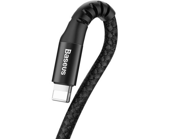 Cable Baseus  Spring type USB2.0 A plug - IP Lightning plug 1.0m 2A black