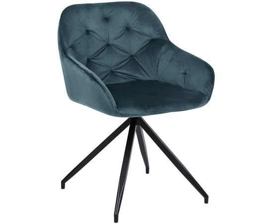 Стул BRIT, синий бархат Стулья