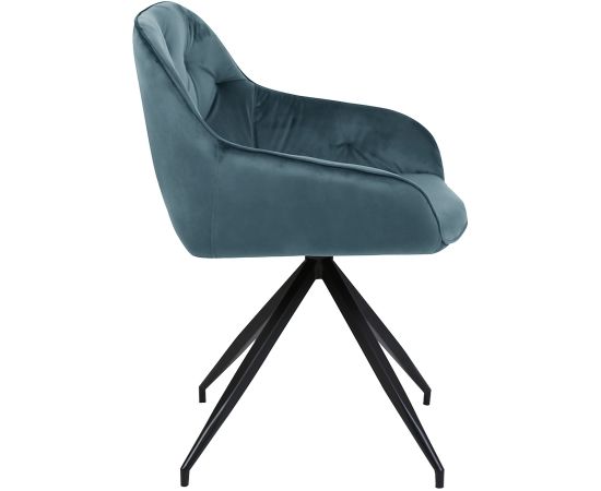 Стул BRIT, синий бархат Стулья