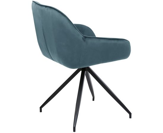 Стул BRIT, синий бархат Стулья