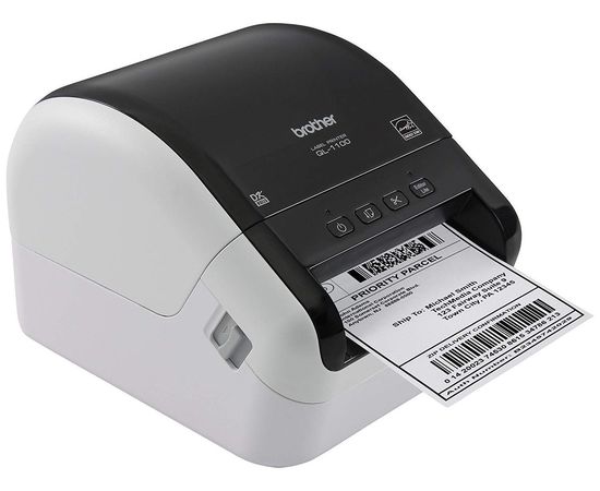 BROTHER QL-1100 uzlīmju printeris (USB, 300x300, 103,6mm)