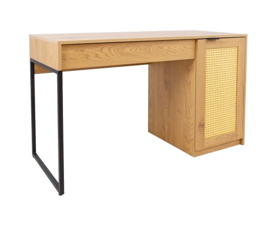 Desk SAILOR 120x50xH75cm, oak melamine oak