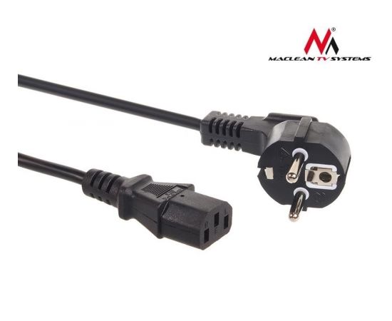 Maclean MCTV-691 Power cable 1,5M plug EU