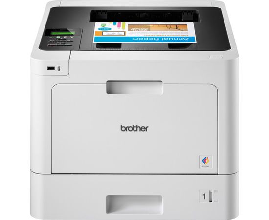 BROTHER HL-L8260CDW Krāsu lāzerprinteris (31ppm/14ipm(Duplex), USB,LAN,WLAN,2400x600dpi, PCL6,PS3,256Mb,LCD)