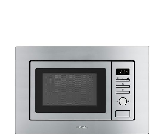 SMEG FMI020X Universale Stainless steel 20L mikroviļņu krāsns, iebūvējama