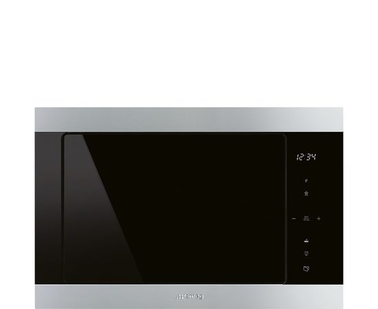 SMEG FMI325X Classica Stainless steel 25L mikroviļņu krāsns, iebūvējama