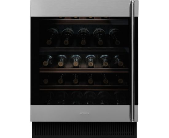 Smeg CVI338LX3 Classica Stainless steel Vīna dzesētājs, iebūvējams 82cm